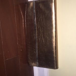 Gold evening purse